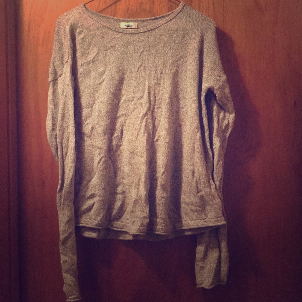 $5/25  Gray Sweater